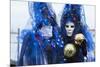 Colourful masks and costumes of the Carnival of Venice, famous festival worldwide, Venice, Veneto, -Roberto Moiola-Mounted Photographic Print