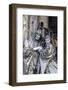 Colourful masks and costumes of the Carnival of Venice, famous festival worldwide, Venice, Veneto, -Roberto Moiola-Framed Photographic Print