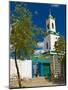Colourful Mosque in a Little Village in the Republic of Djibouti, Africa-null-Mounted Photographic Print