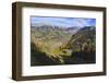 Colourful Mountains and Panoramic Vew of Telluride, Colorado during Foliage Season-Alexey Kamenskiy-Framed Photographic Print