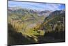 Colourful Mountains and Panoramic Vew of Telluride, Colorado during Foliage Season-Alexey Kamenskiy-Mounted Photographic Print