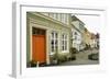 Colourful old houses in Nordness, Bergen, Scandanavia-Ellen Rooney-Framed Photographic Print