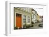 Colourful old houses in Nordness, Bergen, Scandanavia-Ellen Rooney-Framed Photographic Print