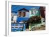 Colourful Old Houses in the Historic Quarter-Michael Runkel-Framed Photographic Print