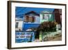 Colourful Old Houses in the Historic Quarter-Michael Runkel-Framed Photographic Print