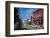 Colourful Old Houses in the Historic Quarter-Michael Runkel-Framed Photographic Print