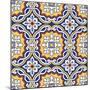 Colourful Ornament Tiles-AnaMarques-Mounted Art Print