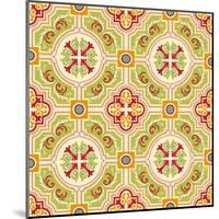 Colourful Ornament Tiles-AnaMarques-Mounted Art Print