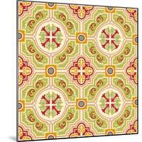 Colourful Ornament Tiles-AnaMarques-Mounted Art Print