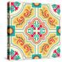 Colourful Ornament Tiles-AnaMarques-Stretched Canvas