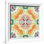 Colourful Ornament Tiles-AnaMarques-Framed Art Print