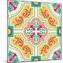 Colourful Ornament Tiles-AnaMarques-Mounted Art Print