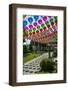 Colourful Paper Lanterns in the Fortress of Suwon-Michael-Framed Photographic Print