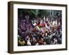 Colourful Parade at the Notting Hill Carnival, Notting Hill, London, England, United Kingdom-Tovy Adina-Framed Photographic Print