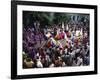 Colourful Parade at the Notting Hill Carnival, Notting Hill, London, England, United Kingdom-Tovy Adina-Framed Photographic Print