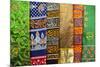 Colourful pashmina scarves, New Delhi, India, Asia-Matthew Williams-Ellis-Mounted Photographic Print