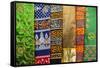 Colourful pashmina scarves, New Delhi, India, Asia-Matthew Williams-Ellis-Framed Stretched Canvas