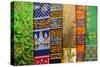 Colourful pashmina scarves, New Delhi, India, Asia-Matthew Williams-Ellis-Stretched Canvas