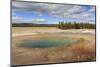 Colourful Pool, Midway Geyser Basin, Yellowstone National Park, Wyoming, Usa-Eleanor Scriven-Mounted Photographic Print