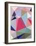 Colourful Powder Geometry-Dominique Vari-Framed Art Print