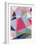 Colourful Powder Geometry-Dominique Vari-Framed Art Print