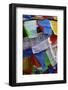 Colourful Prayer Flags, Lhasa, Tibet, China, Asia-Simon Montgomery-Framed Photographic Print