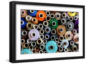 Colourful Reels of Thread-null-Framed Photo