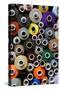 Colourful Reels of Thread-null-Stretched Canvas