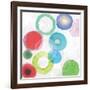 Colourful Rings I-Tom Reeves-Framed Art Print