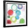 Colourful Rings I-Tom Reeves-Framed Art Print