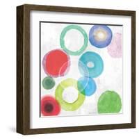 Colourful Rings I-Tom Reeves-Framed Art Print