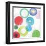 Colourful Rings I-Tom Reeves-Framed Art Print