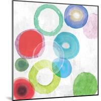 Colourful Rings I-Tom Reeves-Mounted Art Print