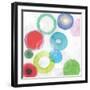 Colourful Rings I-Tom Reeves-Framed Art Print