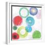 Colourful Rings I-Tom Reeves-Framed Art Print