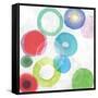 Colourful Rings I-Tom Reeves-Framed Stretched Canvas