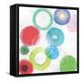 Colourful Rings I-Tom Reeves-Framed Stretched Canvas