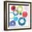 colourful Rings II-Tom Reeves-Framed Art Print