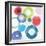 colourful Rings II-Tom Reeves-Framed Art Print