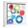 colourful Rings II-Tom Reeves-Framed Art Print