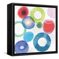 colourful Rings II-Tom Reeves-Framed Stretched Canvas