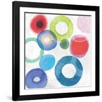 colourful Rings II-Tom Reeves-Framed Art Print