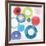 colourful Rings II-Tom Reeves-Framed Art Print