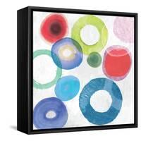 colourful Rings II-Tom Reeves-Framed Stretched Canvas