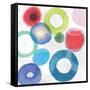 colourful Rings II-Tom Reeves-Framed Stretched Canvas