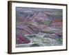 Colourful Rolling Hills at the Border of Azerbaijan, David Gareji Nature Reserve, Georgia, May 2008-Popp-Framed Photographic Print