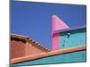 Colourful Roof Detail in Village, La Placita, Tucson, Arizona, USA-Ruth Tomlinson-Mounted Photographic Print
