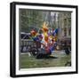 Colourful Sculptures of the Tinguely Fountain, Pompidou Centre, Beaubourg, Paris, France, Europe-Roy Rainford-Framed Photographic Print