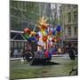 Colourful Sculptures of the Tinguely Fountain, Pompidou Centre, Beaubourg, Paris, France, Europe-Roy Rainford-Mounted Photographic Print