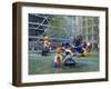 Colourful Sculptures of the Tinguely Fountain, Pompidou Centre, Beaubourg, Paris, France, Europe-Nigel Francis-Framed Photographic Print